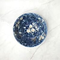 Blue Medium Bowl Sakura 17cm