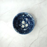 Blue Small Bowl Sakura 13cm