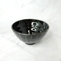 Rice Bowl Tokusa Kuro 11.6cm