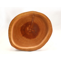 Wooden Round Plate Maruta 22cm