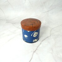 Tea caddy Blue